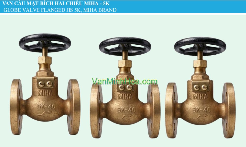 van cầu miha 5k 2 chiều dn40 là gì